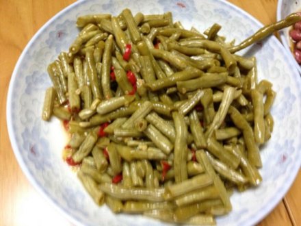 腌豆角