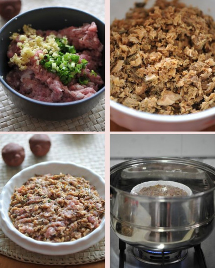 图2：梅菜肉饼