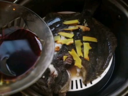 清蒸多宝鱼步骤8