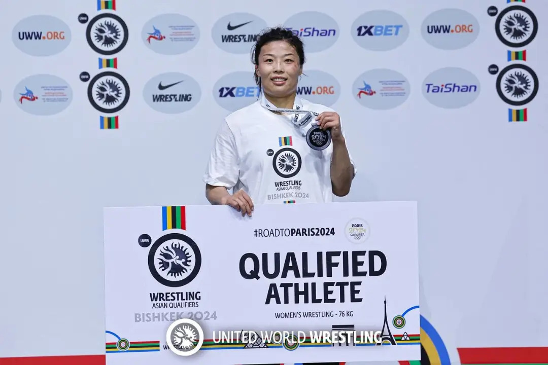 王娟获得巴黎奥运会门票