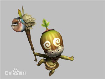奇面族助手茶茶