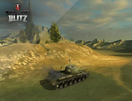 战斗中的苏联KV-1S重型坦克