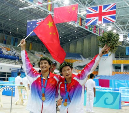 田亮/杨景辉组合夺冠