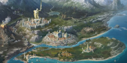 沃德大陆世界地图