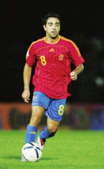 哈维在西班牙国家队