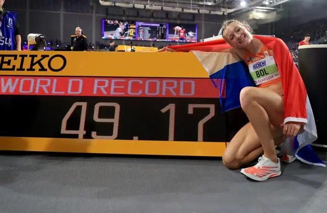 博尔以49秒17女子400米刷新世界纪录