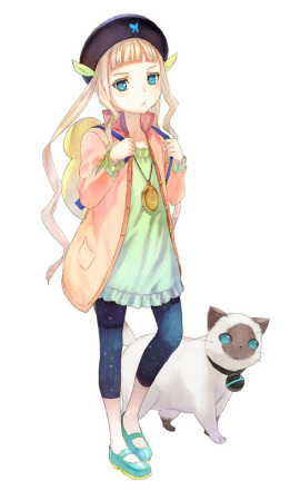 角色原画 艾儿和路路
