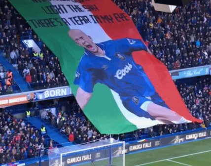 切尔西球迷纪念维亚利