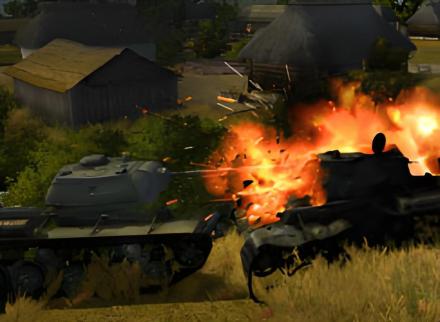 苏联KV-1重型坦克一击制敌