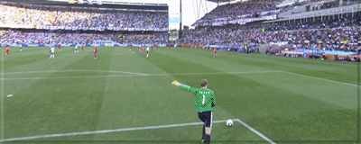 2010年南非世界杯对阵英格兰一条龙首开纪录