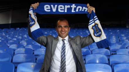 被任命为埃弗顿主教练