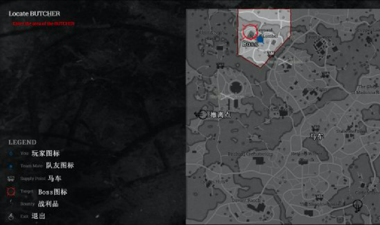 猎杀：对决 地图界面