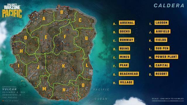 《使命召唤：战争地带》和《使命召唤：先锋》地图火山臼