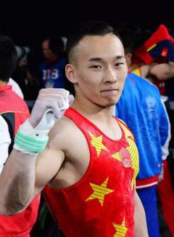 肖若腾在2017年体操世锦赛