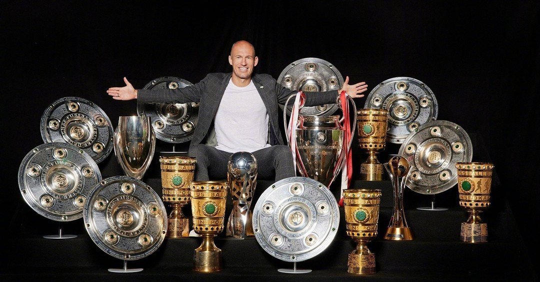 罗本在拜仁所获荣誉