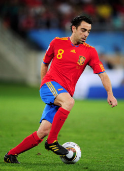 哈维在西班牙国家队