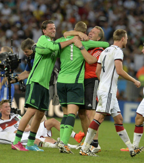 2014年世界杯率队夺冠