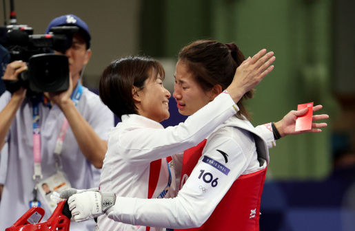 郭清在比赛后庆祝