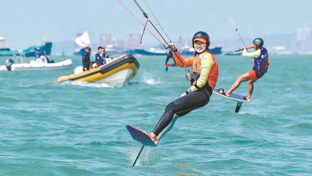 赛场上的陈静乐