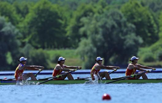 中国组合张书贤、刘晓鑫、王子凤、徐星叶（从左至右）