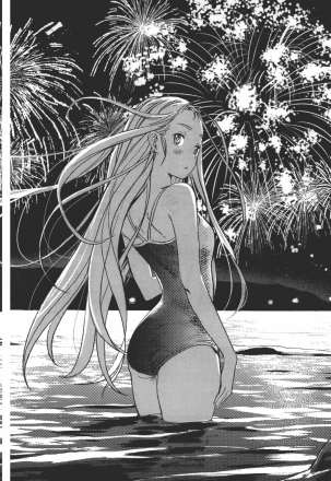在海边的潮
