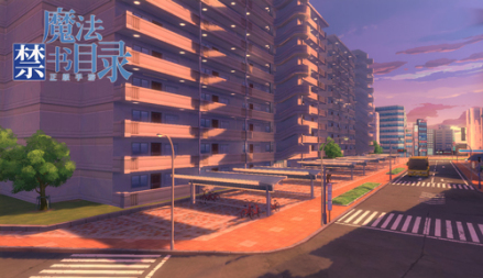 某高中宿舍楼下街道