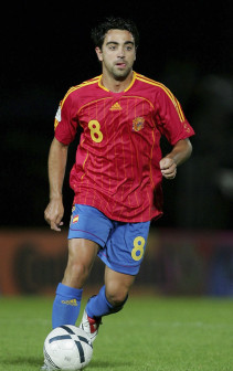 哈维在西班牙国家队