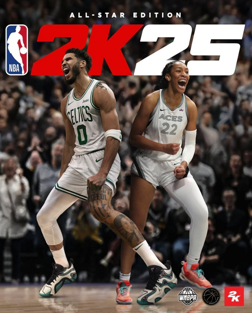 阿贾·威尔逊登上NBA2K25游戏封面