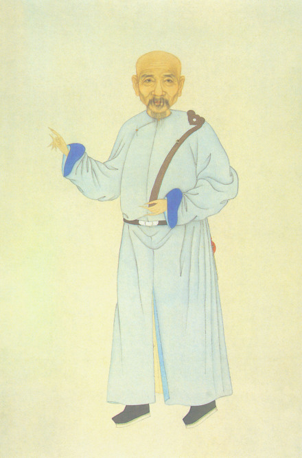 清·叶衍兰绘《骆秉章像》 