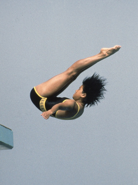 比赛中的周继红