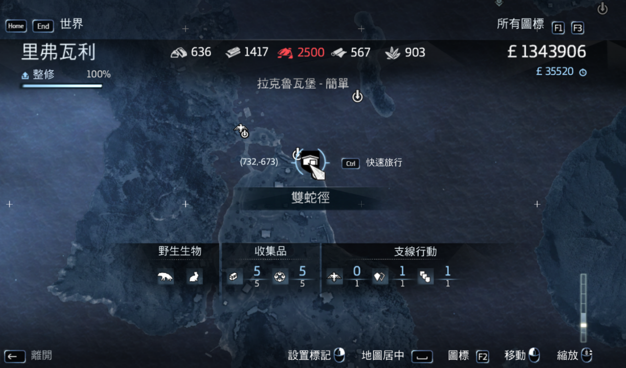 场景地图