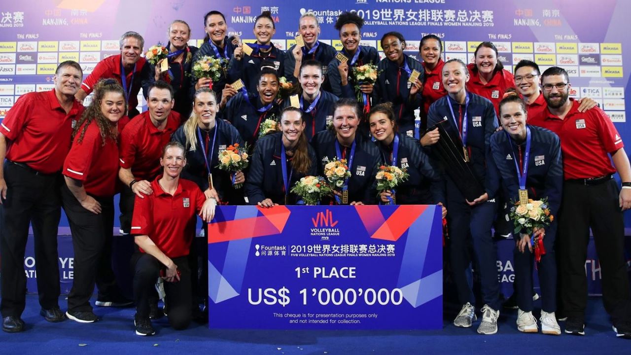 2019世界女排联赛冠军（2019/7/8）