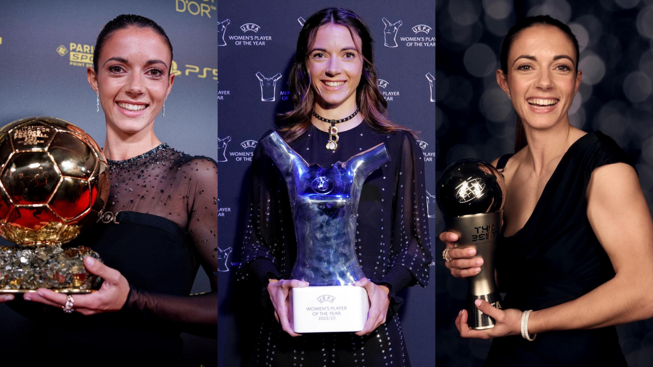2023年金球奖、欧足联最佳女足球员、FIFA最佳女足球员