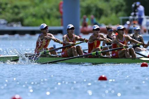 中国组合张书贤、刘晓鑫、王子凤、徐星叶（从左至右）