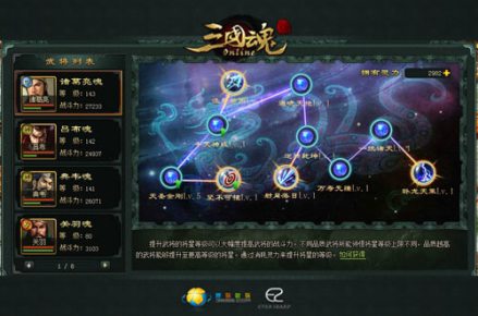 三国魂将星系统