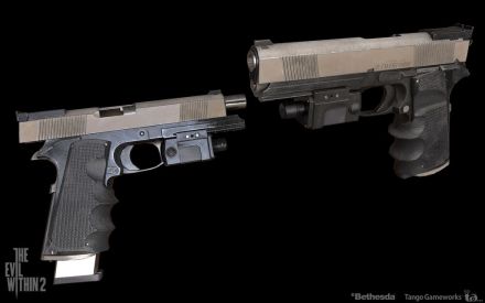 Laser-Sighted Handgun