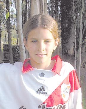 12岁时的拉梅拉