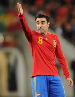 哈维在西班牙国家队
