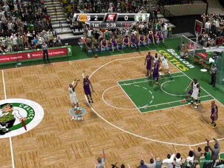 NBA 2K9游戏截图