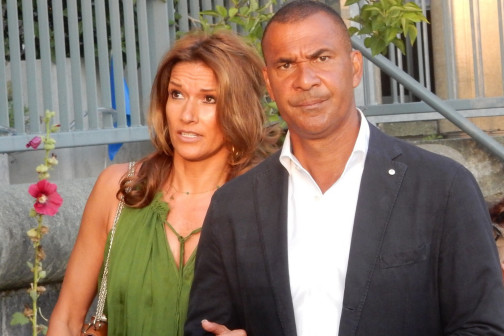 与第二任妻子克里斯蒂娜