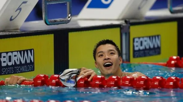 得杭州亚运会男子50米亚军自由泳