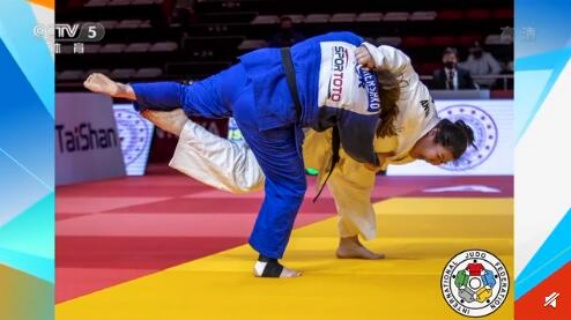2021世界柔道大满贯徐仕妍（下）夺得女子78公斤以上级银牌