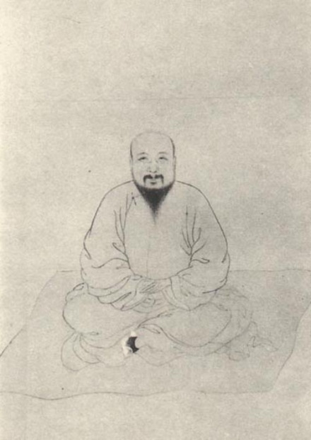 朱珪像，取自叶衍兰辑摹，黄小泉绘《清代学者像传》第一集