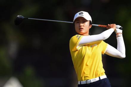 刘钰2019年在大满贯美国女子公开赛三轮后领先冲冠