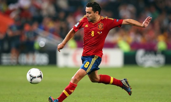 哈维在西班牙国家队