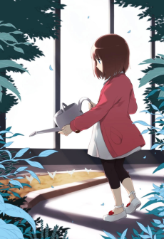 8岁的沙条绫香