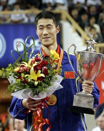 王励勤获得世乒赛冠军