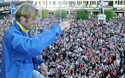 带领美因茨历史性地杀入德甲并坚持三个赛季