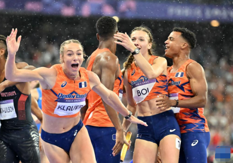 巴黎奥运会田径男女混合4X400米接力决赛