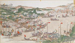 田家镇之战图